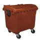 Container HDPE CLF 1100L cu capac plat - Transportul NU este inclus Container HDPE CLF 1100L cu capac plat - Transportul NU este inclus