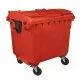 Container HDPE CLF 1100L cu capac plat - Transportul NU este inclus Container HDPE CLF 1100L cu capac plat - Transportul NU este inclus