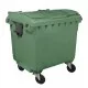 Container HDPE CLF 1100L cu capac plat - Transportul NU este inclus Container HDPE CLF 1100L cu capac plat - Transportul NU este inclus