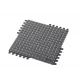 Sistem de îmbinare tip gresie pentru plăci de podea, De-Flex Nitril, Notrax, 45 cm x 45 cm, Gri