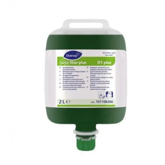 Detergent vase manual SUMA STAR D1 Plus, Diversey, 2L Detergent vase manual SUMA STAR D1 Plus, Diversey, 2L