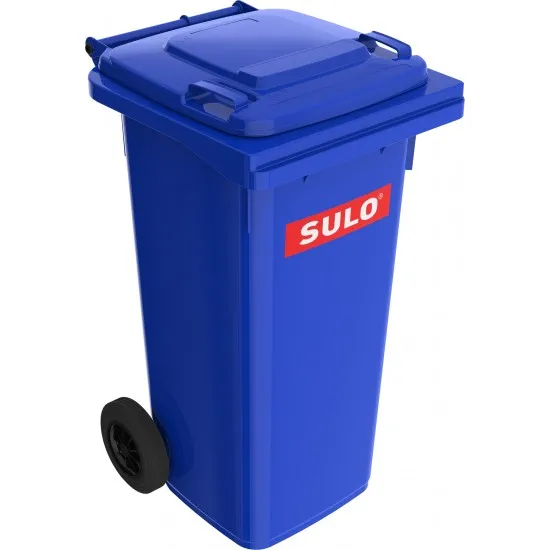 Europubela din material plastic, 120 L, culoare albastra, SULO - Transport inclus Europubela din material plastic, 120 L, culoare albastra, SULO - Transport inclus