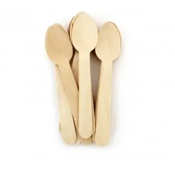 Lingurita din lemn pentru cafea sau deserturi, 110 mm, 100 buc/set Lingurita din lemn pentru cafea sau deserturi, 110 mm, 100 buc/set