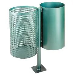 Cos dublu - verde MEVATEC, 2 x 30L Cos dublu - verde MEVATEC, 2 x 30L