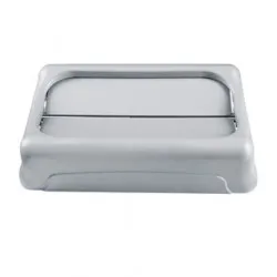 Capac Swing pentru container Slim Jim de 87 si 60 L, gri, RUBBERMAID Capac Swing pentru container Slim Jim de 87 si 60 L, gri, RUBBERMAID