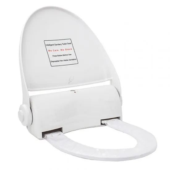 Capac toaleta cu buton - cu folie 135 utilizari Sanito Capac toaleta cu buton - cu folie 135 utilizari Sanito