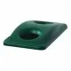 Capac deseuri sticla pentru container Slim Jim de 87 si 60 L, verde, RUBBERMAID Capac deseuri sticla pentru container Slim Jim de 87 si 60 L, verde, RUBBERMAID
