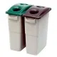 Capac deseuri sticla pentru container Slim Jim de 87 si 60 L, verde, RUBBERMAID Capac deseuri sticla pentru container Slim Jim de 87 si 60 L, verde, RUBBERMAID