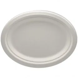 Platou Oval Bio 26*20 CM, P020, 50 buc/set