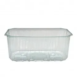 Caserole transparente, pentru fructe, 1000g, 1500buc/bax Caserole transparente, pentru fructe, 1000g, 1500buc/bax
