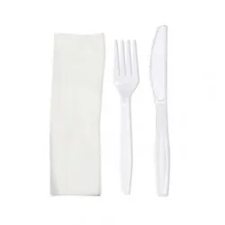 Furculita+Cutit+Servetel 100buc/set Furculita+Cutit+Servetel 100buc/set