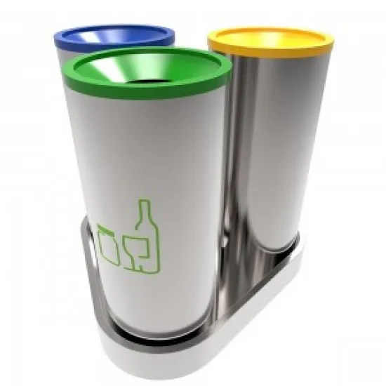 AARHUS A Cosuri moderne pentru colectare selectiva din metal sau otel inoxidabil AARHUS A Cosuri moderne pentru colectare selectiva din metal sau otel inoxidabil