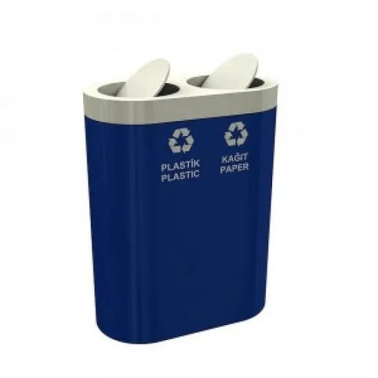 COPENHAGEN B Cosuri pentru colectare deseuri pentru zonele publice; 4x40L, metalic, 124x33x80 cm COPENHAGEN B Cosuri pentru colectare deseuri pentru zonele publice; 4x40L, metalic, 124x33x80 cm