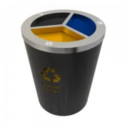 GENEVE M Set de reciclare moderna cu 3 compartimente GENEVE M Set de reciclare moderna cu 3 compartimente