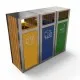 KUOKIO AS Set moderna de reciclare cu decor din lemn KUOKIO AS Set moderna de reciclare cu decor din lemn