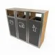 KUOKIO AS Set moderna de reciclare cu decor din lemn KUOKIO AS Set moderna de reciclare cu decor din lemn
