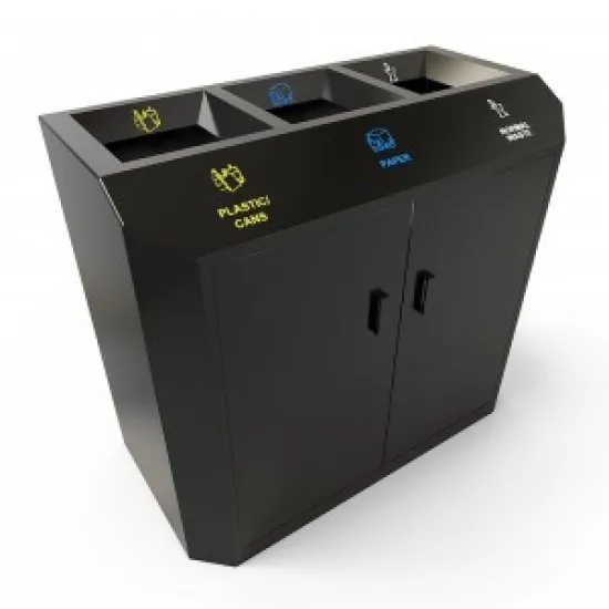 STOCKHOLM B Cosuri de reciclare la moda design trendy metal vopsit 3x60L STOCKHOLM B Cosuri de reciclare la moda design trendy metal vopsit 3x60L