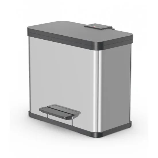 Cos Gunoi Hailo-Germania ProfiLine Solid Oko Duo, 9L + 17L