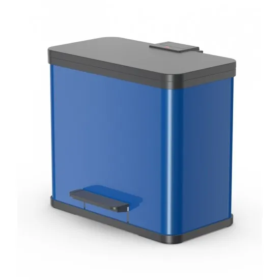 Cos Gunoi Hailo-Germania ProfiLine Solid Oko Duo, 9L + 17L
