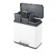 Cos Gunoi Hailo-Germania ProfiLine Solid Oko Trio 33, 3 x 9L