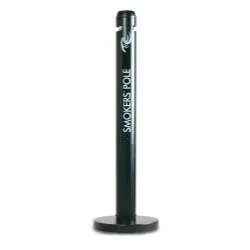 Scrumiera metalica tubulara pentru exterior