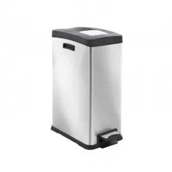 Cos inox cu pedala, 12L Cos inox cu pedala, 12L