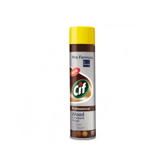 Spray pentru curatarea lemnului Cif Professional, 0.4L Spray pentru curatarea lemnului Cif Professional, 0.4L