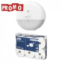 Pachet Dispenser hartie igienica SmartOne Tork si un bax Hartie igienica Pachet Dispenser hartie igienica SmartOne Tork si un bax Hartie igienica