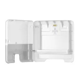Dispenser pentru servetele Xpress mini Tork, alb, Z fold, capacitate 200 servetele Dispenser pentru servetele Xpress mini Tork, alb, Z fold, capacitate 200 servetele
