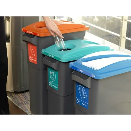 Coş de gunoi Eco Sort 73L - capacele se achizitioneaza separat!