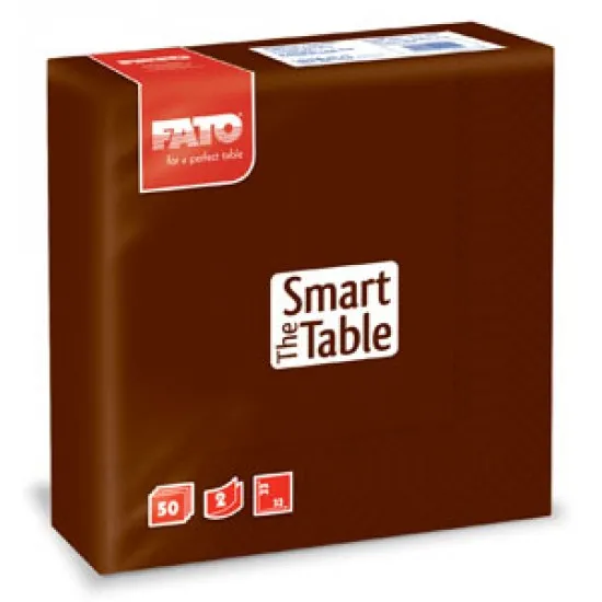 Servetele 33x33 cm, 2 straturi, Smart Table Cacao, Fato Servetele 33x33 cm, 2 straturi, Smart Table Cacao, Fato