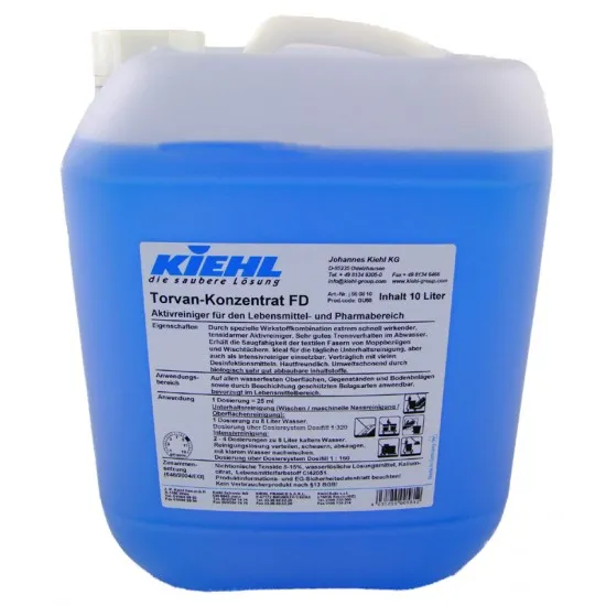 TORVAN CONC FD-Detergent activ pentru zonele alimentare Kiehl 10l