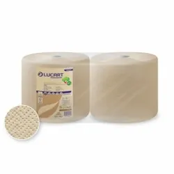 Lavete din hartie, pe rola, maro - EcoNatural 3800 Joint, LUCART Lavete din hartie, pe rola, maro - EcoNatural 3800 Joint, LUCART