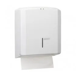 Dispenser alb prosoape hartie pliate, Mediclinics Dispenser alb prosoape hartie pliate, Mediclinics