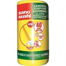 Lavete Sano Sushi Yellow 27x37 cm, 40 buc. / pachet Lavete Sano Sushi Yellow 27x37 cm, 40 buc. / pachet