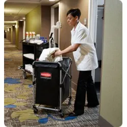 Sac negru pentru carucior X-Cart, 150 L, RUBBERMAID