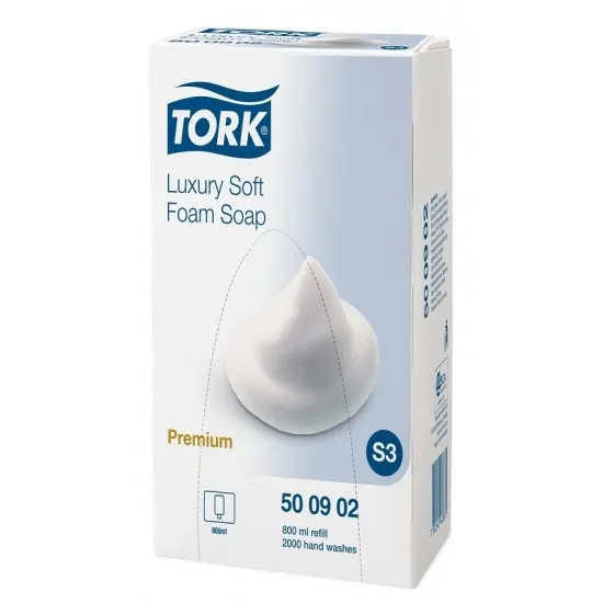 Sapun spuma pentru dozatorul electronic aluminiu Tork, 800ml