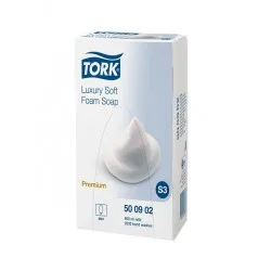 Sapun spuma pentru dozatorul electronic aluminiu Tork, 800ml Sapun spuma pentru dozatorul electronic aluminiu Tork, 800ml