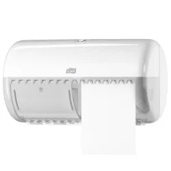 Dispenser hartie igienica 2 role Tork alb Dispenser hartie igienica 2 role Tork alb