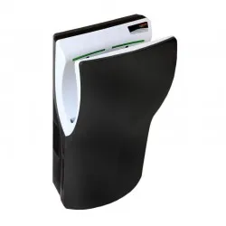 Uscator de maini DUALFLOW PLUS vertical, Negru, Mediclinics Uscator de maini DUALFLOW PLUS vertical, Negru, Mediclinics