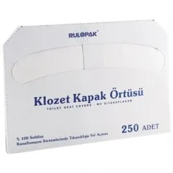 Acoperitori protectii pentru colacul de toaleta, 250 buc/set Acoperitori protectii pentru colacul de toaleta, 250 buc/set