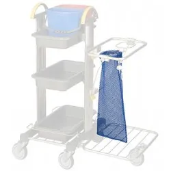 SAC PENTRU RUFE/MOPURI, 70 L, ALB, VERMOP