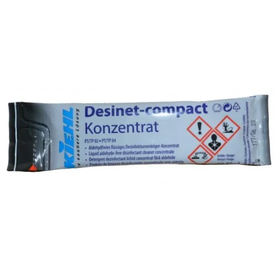 Desinet Compact - Detergent lichid, concentrat, fara aldehide, Kiehl, 25 ml Desinet Compact - Detergent lichid, concentrat, fara aldehide, Kiehl, 25 ml