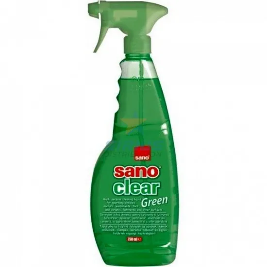 Detergenti geamuri Sano Clear Green Trigger 750 ml Detergenti geamuri Sano Clear Green Trigger 750 ml