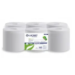 Prosoape de hartie tip rola, 2 straturi, hartie reciclata Ecolabel, 100m, Lucart Prosoape de hartie tip rola, 2 straturi, hartie reciclata Ecolabel, 100m, Lucart