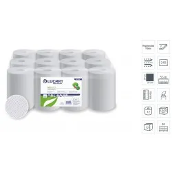 Prosop hartie, cu derulare centrala, 2 straturi, Lucart mini standard plus Prosop hartie, cu derulare centrala, 2 straturi, Lucart mini standard plus