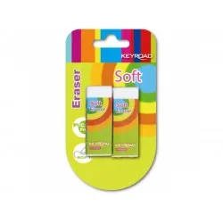 Radiera din plastic 40x19x13 mm, KEYROAD