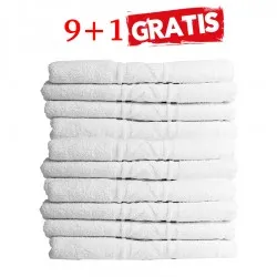 Set 10 prosoape 30 x 50 cm, 9 + 1 gratuit Set 10 prosoape 30 x 50 cm, 9 + 1 gratuit