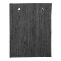 Mapa meniu cafenele A5+, Wood, piele PU interior/exterior, lavabila, negru Mapa meniu cafenele A5+, Wood, piele PU interior/exterior, lavabila, negru