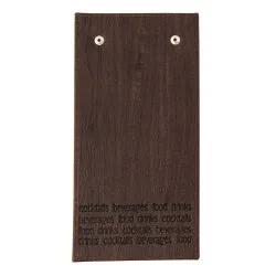 Nota de plata cafenele, Wood, piele PU interior/exterior, lavabila, maro Nota de plata cafenele, Wood, piele PU interior/exterior, lavabila, maro